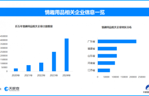 成人玩具商被曝安全漏洞上热搜，国内现存超137万家情趣用品相关企业