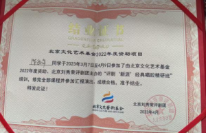 ​陈淑萍荣获拾遗传承“评剧新派非物质文化遗产传承人”称号